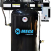 Mega Compressor MP-7580VM Air Compressor with Mag Starter 80 Gallon 7.5 HP 175 PSI Electric Start New