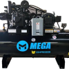 Mega Compressor MP-10120H3-U460 Air Compressor 120 Gallon 10 HP 175 PSI Electric Start New