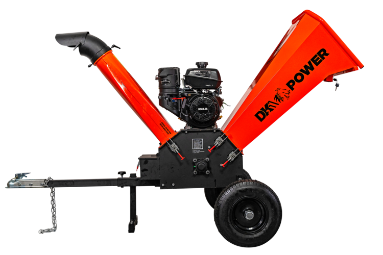 DK2 OPC506 429cc 14HP Kohler CH440 Engine 6" Cyclonic Chipper Shredder New