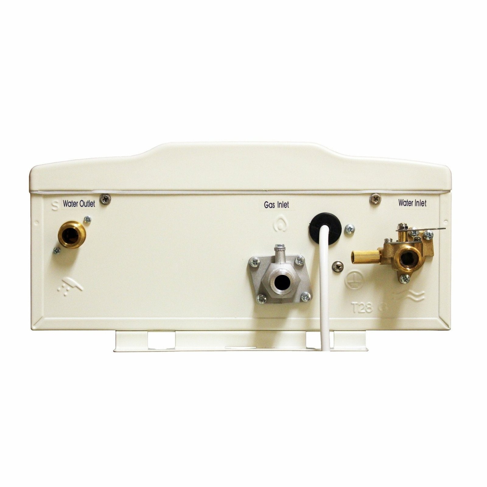 EZ Tankless EZDELUXELP 4.4 GPM 87500 BTU Liquid Propane Indoor Tankless Water Heater with Vent Kit Manufacturer RFB