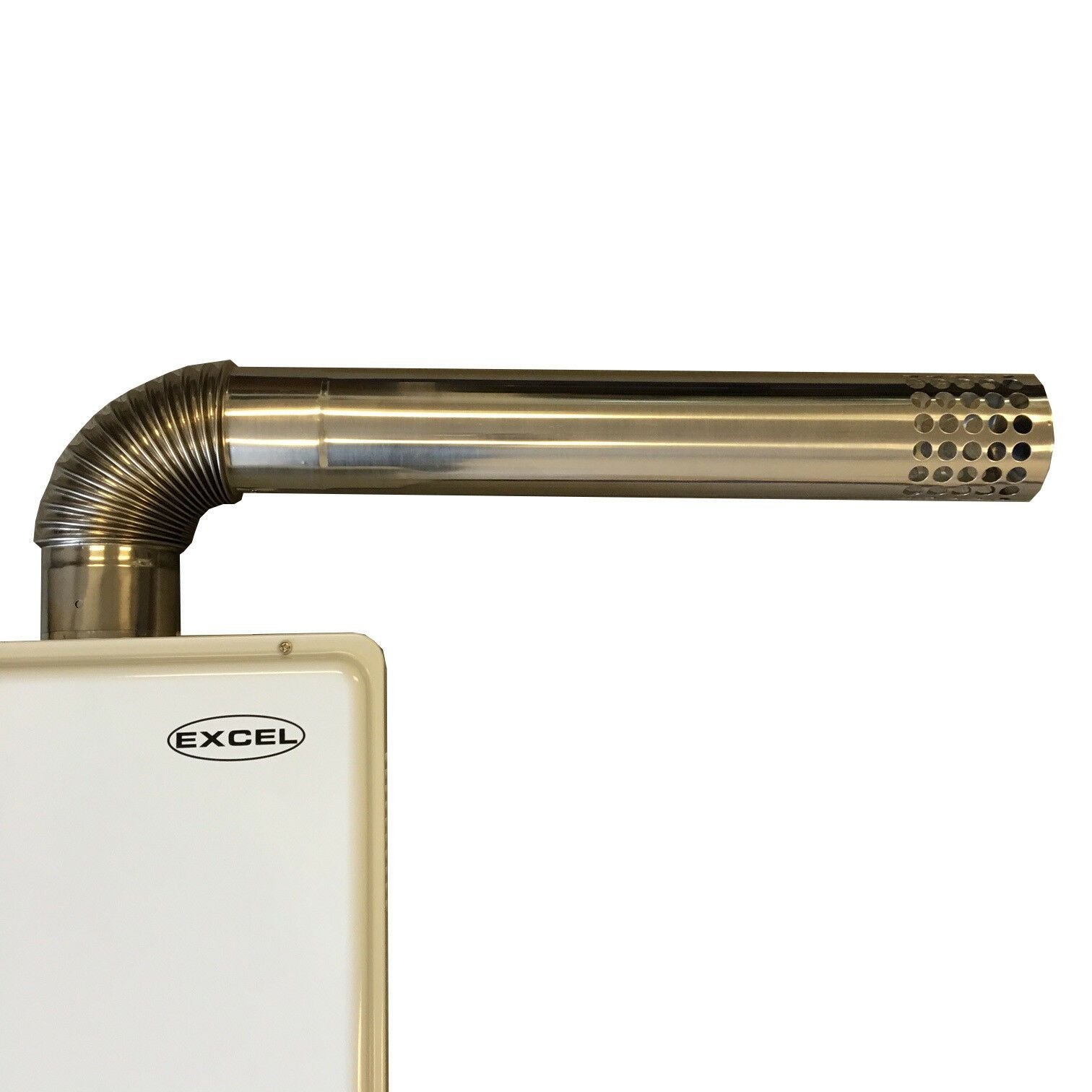 Excel 10009 Pro 6.6 GPM Liquid Propane LP Tankless Water Heater Whole House with Flue Kit New