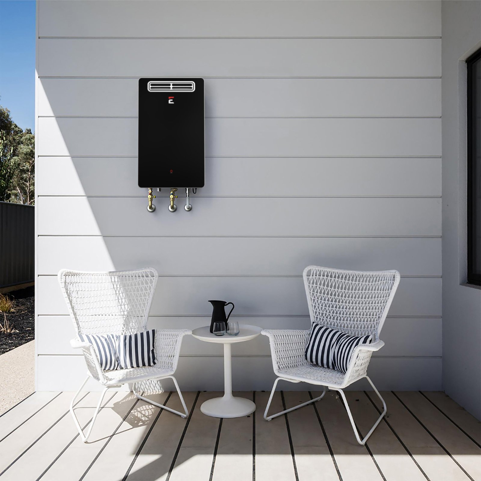 Eccotemp SH22-LP SmartHome Tankless Water Heater Liquid Propane 6.8 GPM Outdoor Wi-Fi Open Box